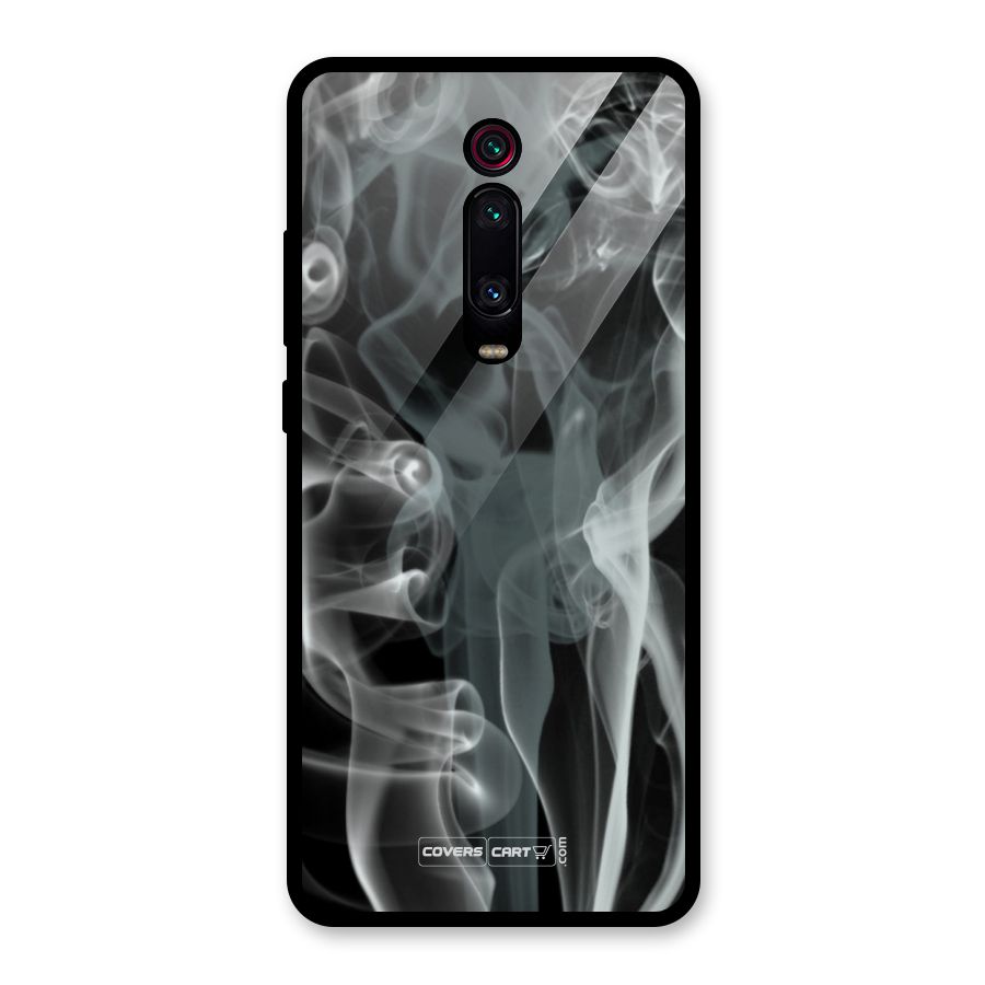 Dense Smoke Glass Back Case for Redmi K20 Pro