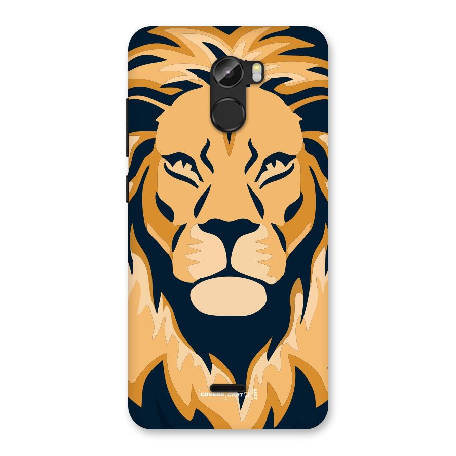Designer Lion Back Case for Gionee X1