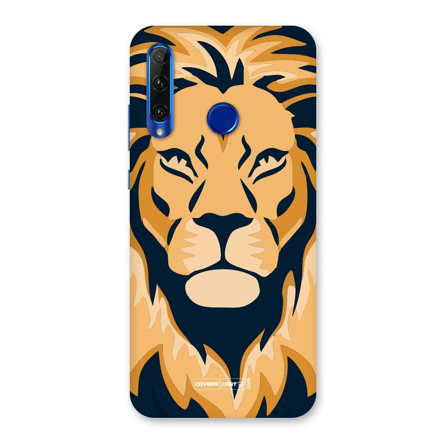 Designer Lion Back Case for Honor 20i