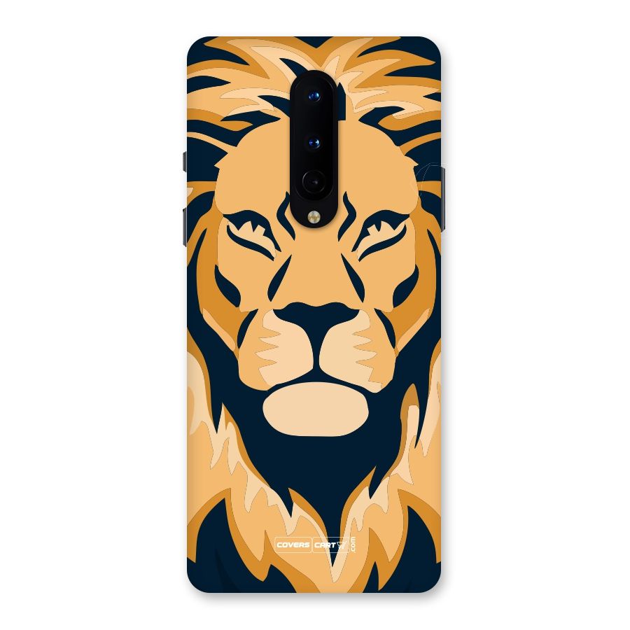 Designer Lion Back Case for OnePlus 8