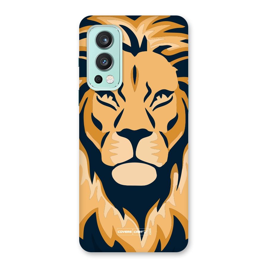 Designer Lion Back Case for OnePlus Nord 2 5G