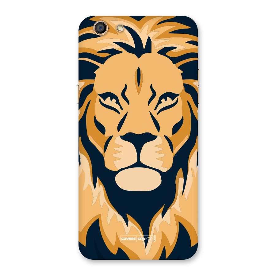 Designer Lion Back Case for Oppo F3