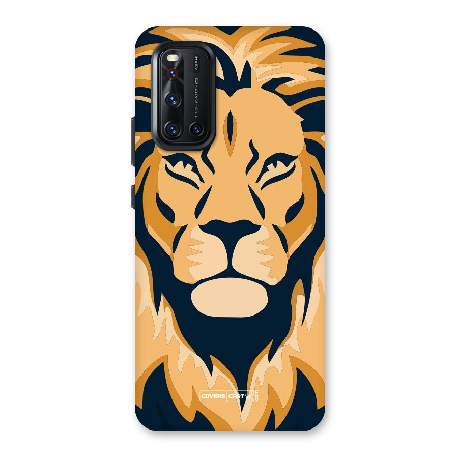 Designer Lion Back Case for Vivo V19
