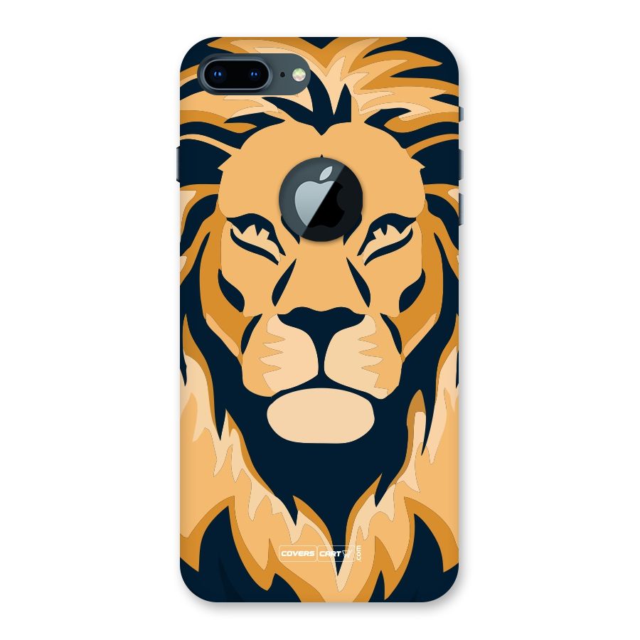Designer Lion Back Case for iPhone 7 Plus Logo Cut
