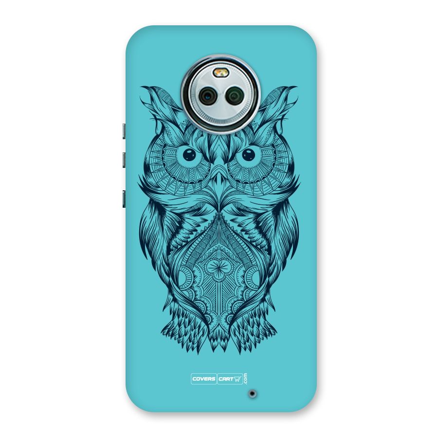 Designer Owl Back Case for Moto X4