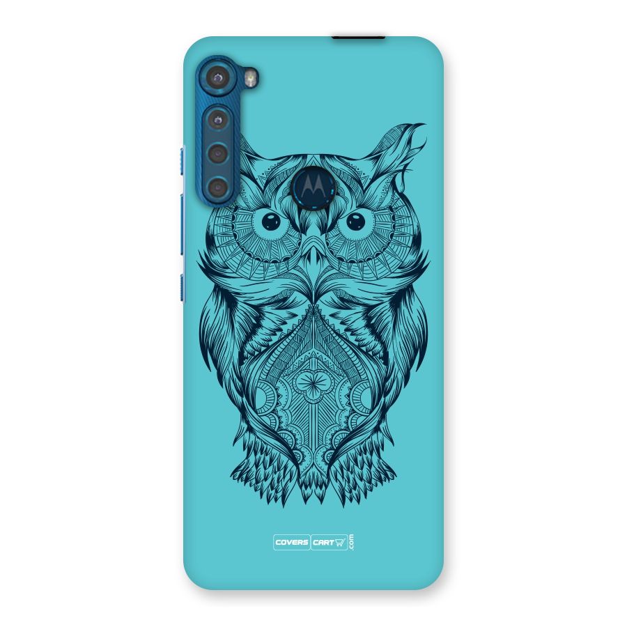 Designer Owl Back Case for Motorola One Fusion Plus