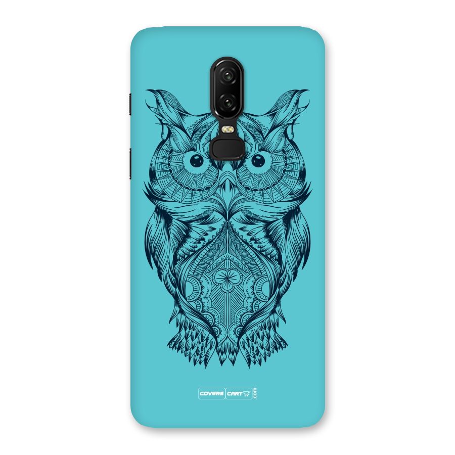 Designer Owl Back Case for OnePlus 6