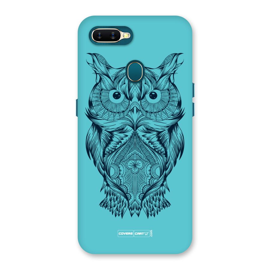 Designer Owl Back Case for Oppo A11k