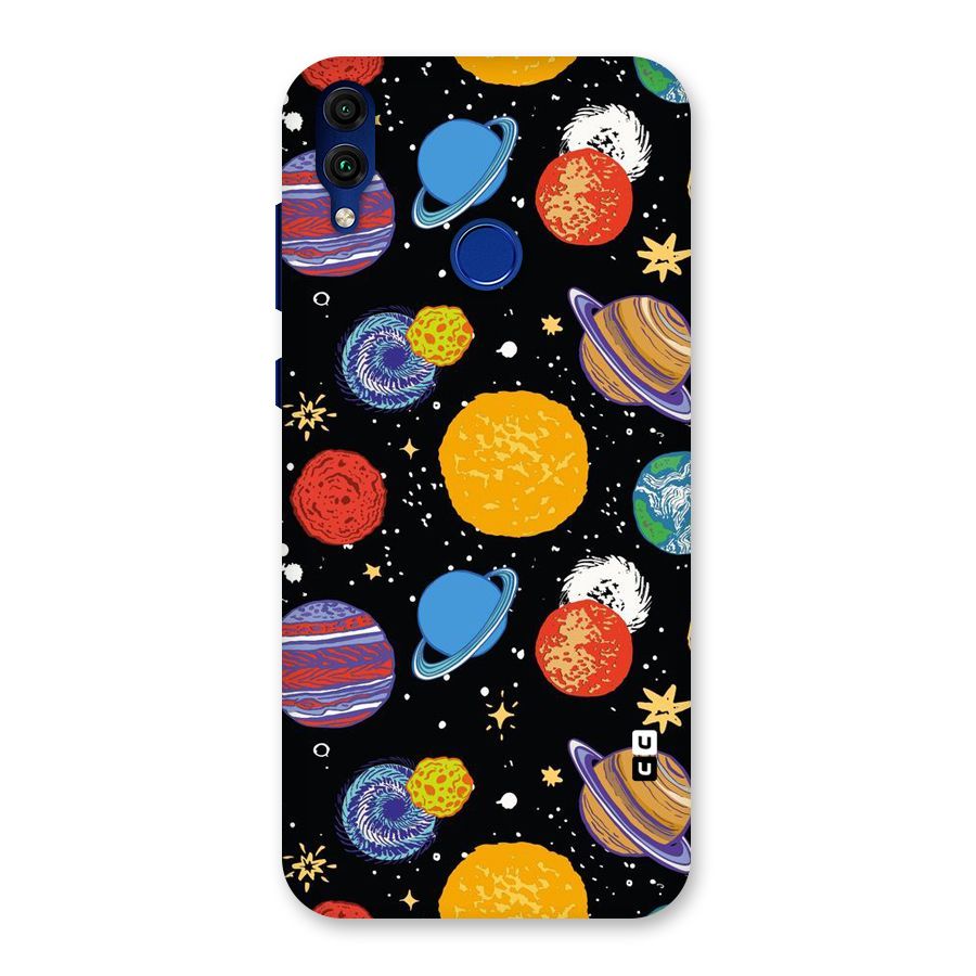 Designer Planets Back Case for Honor 8C