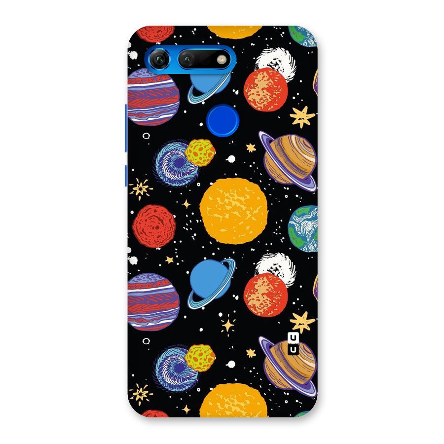 Designer Planets Back Case for Honor View 20