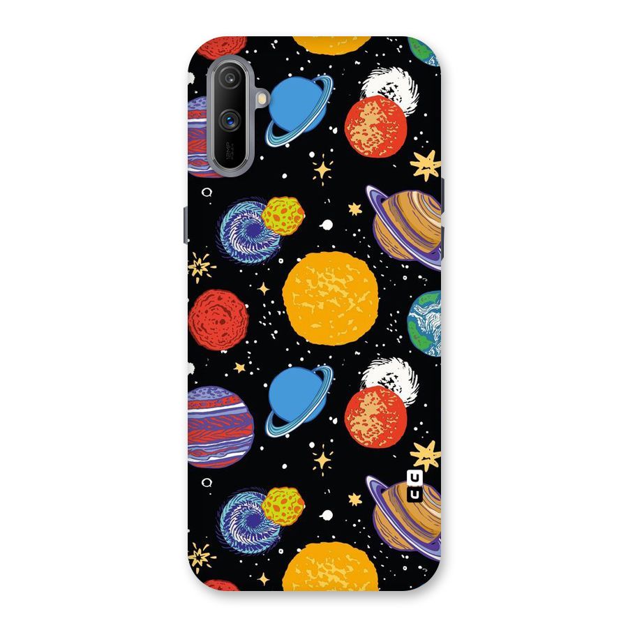 Designer Planets Back Case for Realme C3