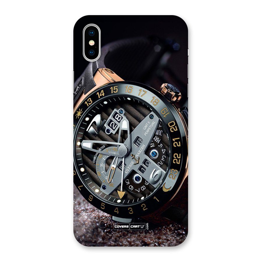 Designer Stylish Watch Back Case for iPhone XS