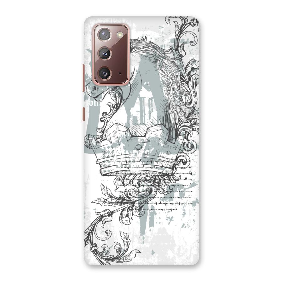 Designous Vintage Back Case for Galaxy Note 20