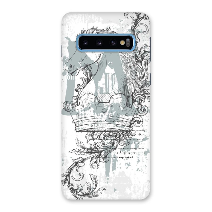 Designous Vintage Back Case for Galaxy S10