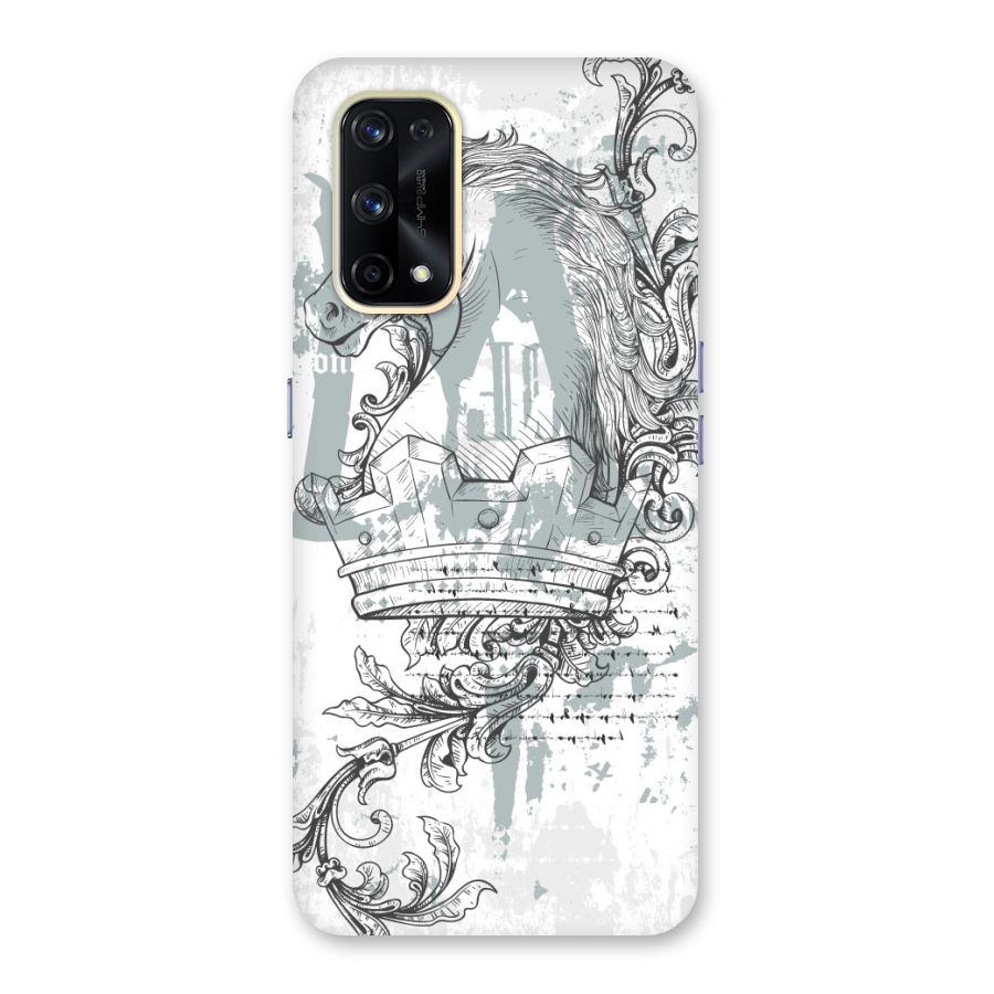 Designous Vintage Glass Back Case for Realme X7 Pro