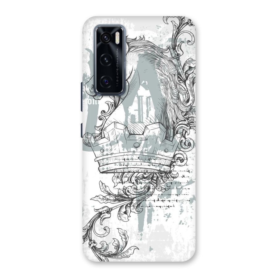 Designous Vintage Back Case for Vivo V20 SE