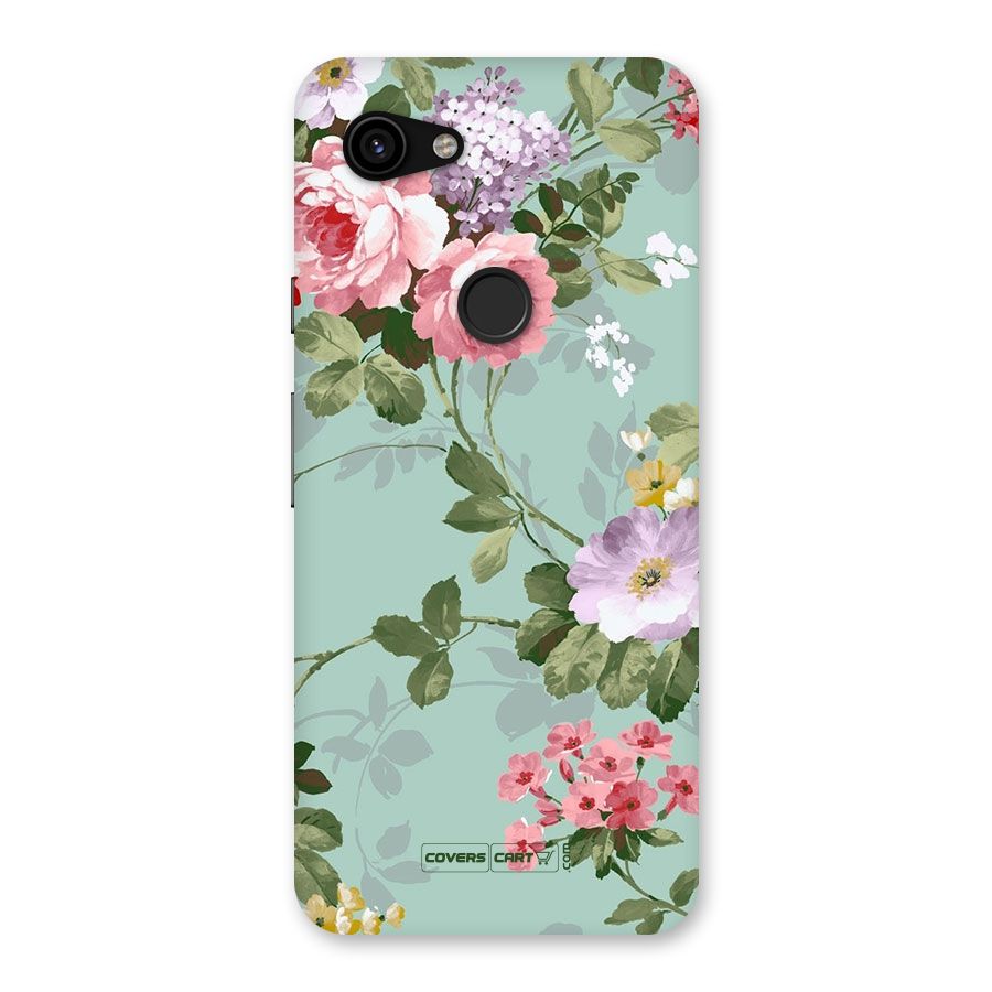 Desinger Floral Back Case for Google Pixel 3a