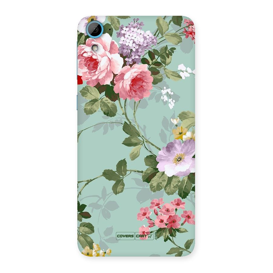 Desinger Floral Back Case for HTC Desire 826