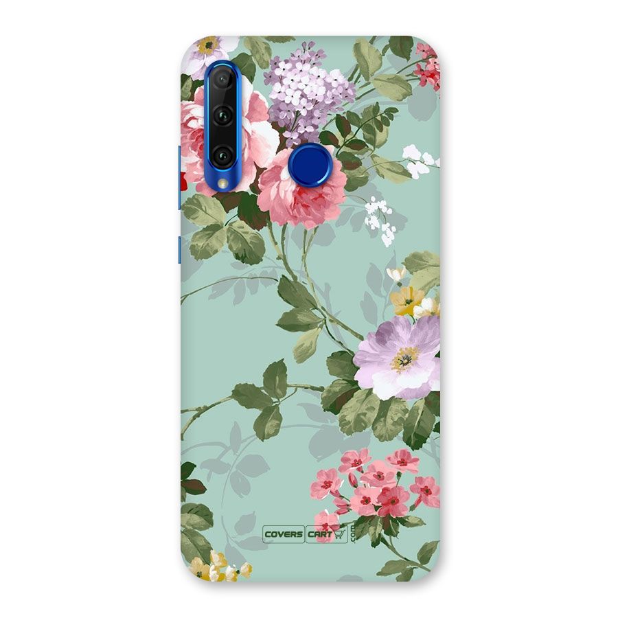 Desinger Floral Back Case for Honor 20i