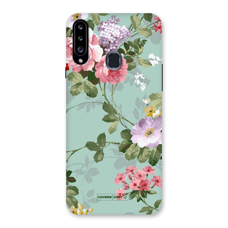 Desinger Floral Back Case for Samsung Galaxy A20s