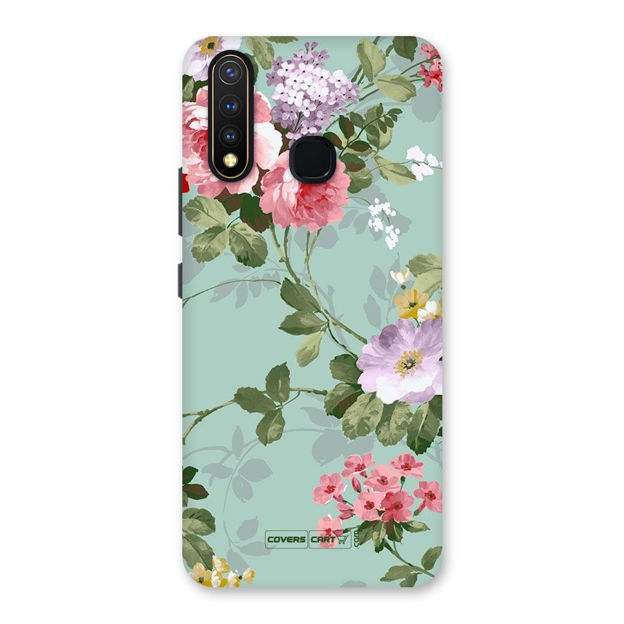 Desinger Floral Back Case for Vivo Y19