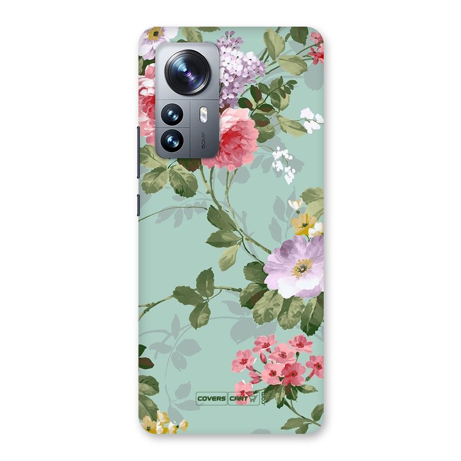 Desinger Floral Back Case for Xiaomi 12 Pro