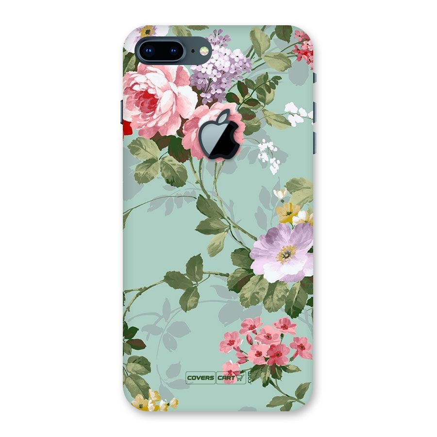 Desinger Floral Back Case for iPhone 7 Plus Apple Cut