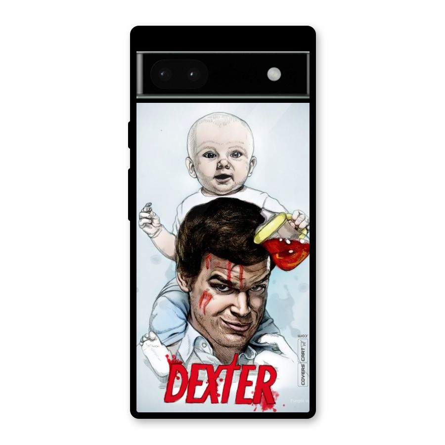 Dexter Artwork Glass Back Case for Google Pixel 6a