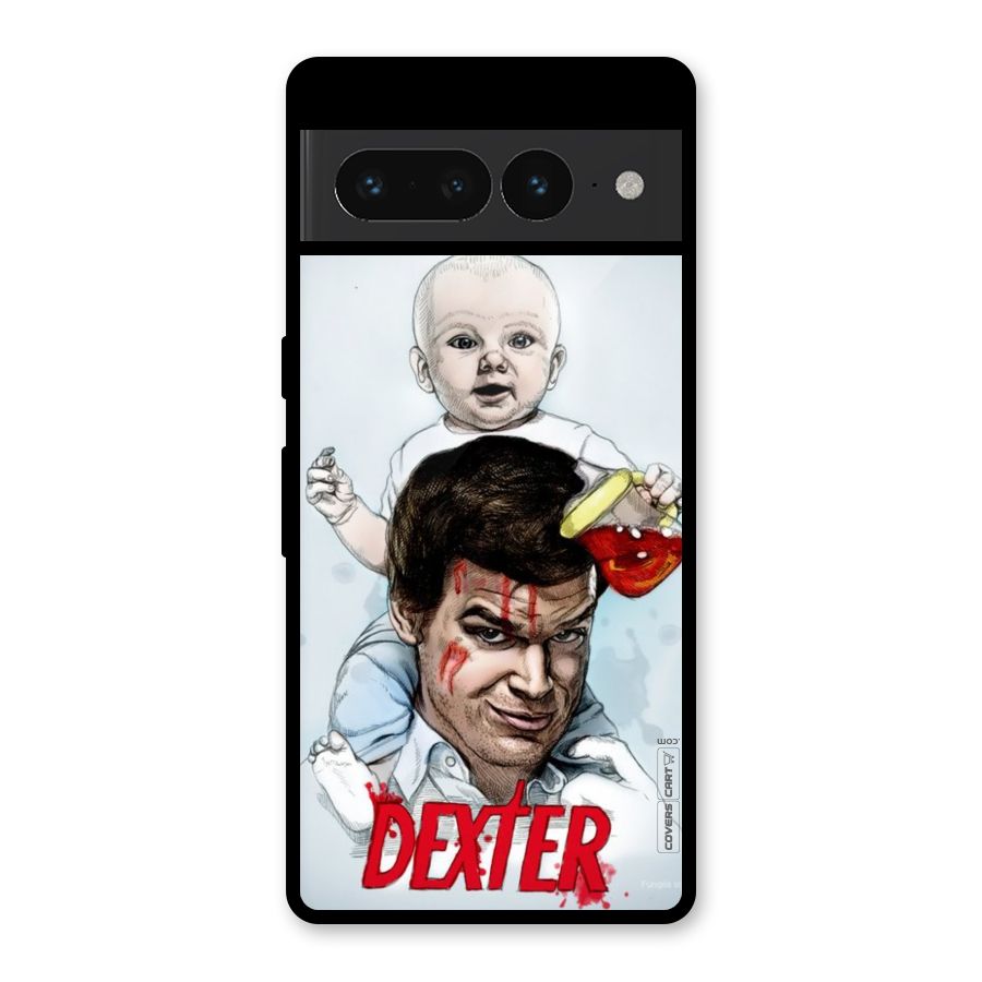 Dexter Artwork Glass Back Case for Google Pixel 7 Pro