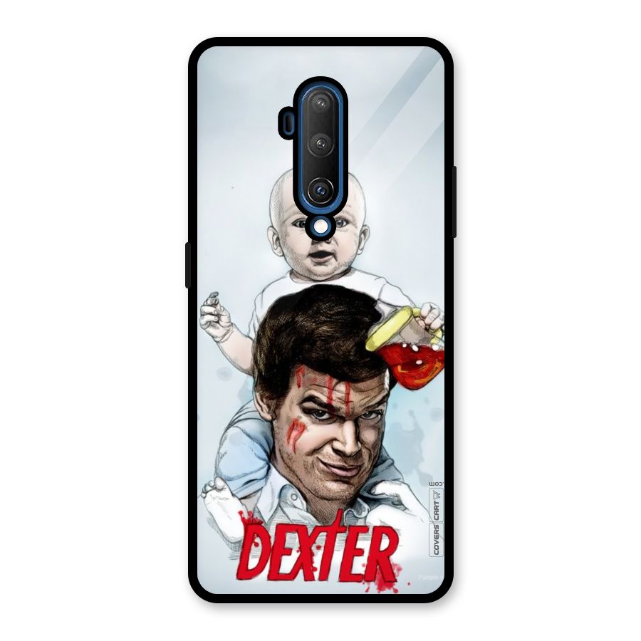 Dexter Artwork Glass Back Case for OnePlus 7T Pro