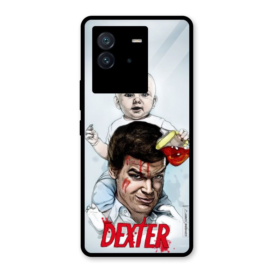 Dexter Artwork Glass Back Case for Vivo iQOO Neo 6 5G