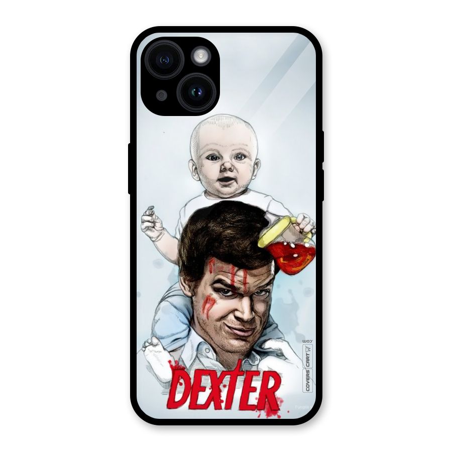 Dexter Artwork Glass Back Case for iPhone 14