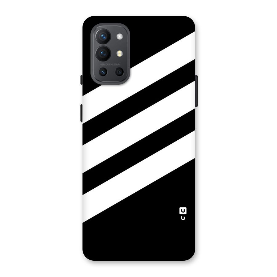Diagonal Classic Stripes Back Case for OnePlus 9R
