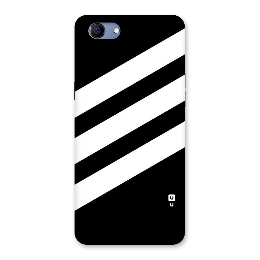Diagonal Classic Stripes Back Case for Oppo Realme 1