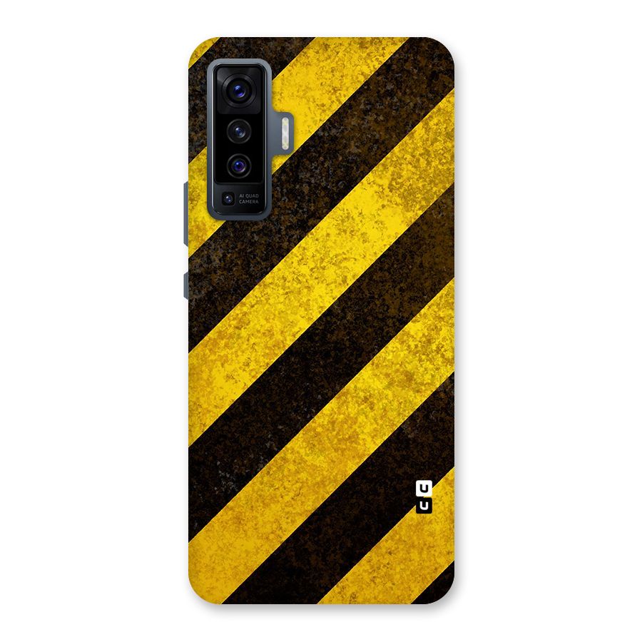 Diagonal Road Pattern Back Case for Vivo X50