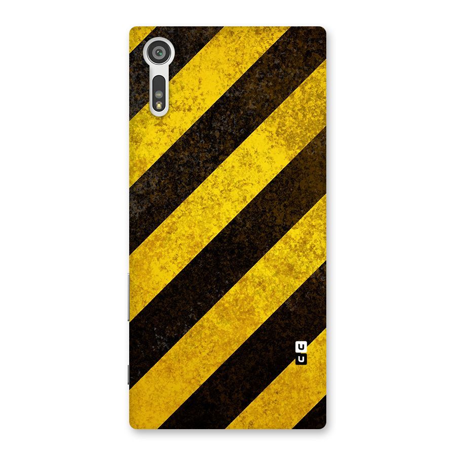 Diagonal Road Pattern Back Case for Xperia XZ