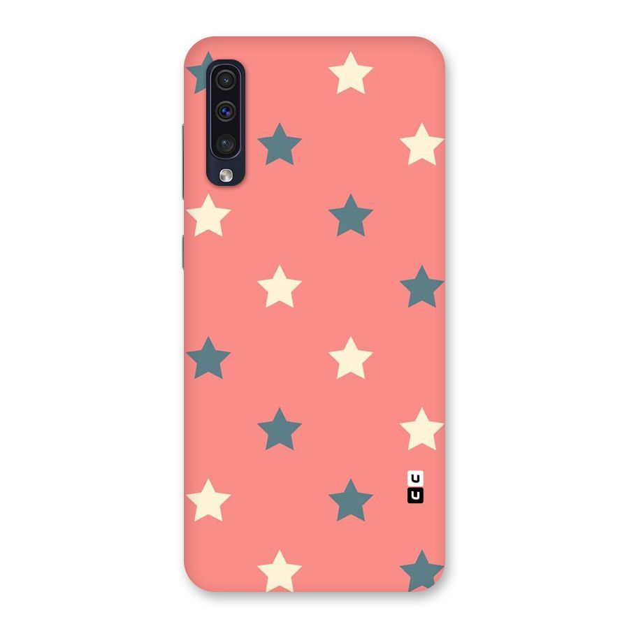 Diagonal Stars Back Case for Galaxy A50s