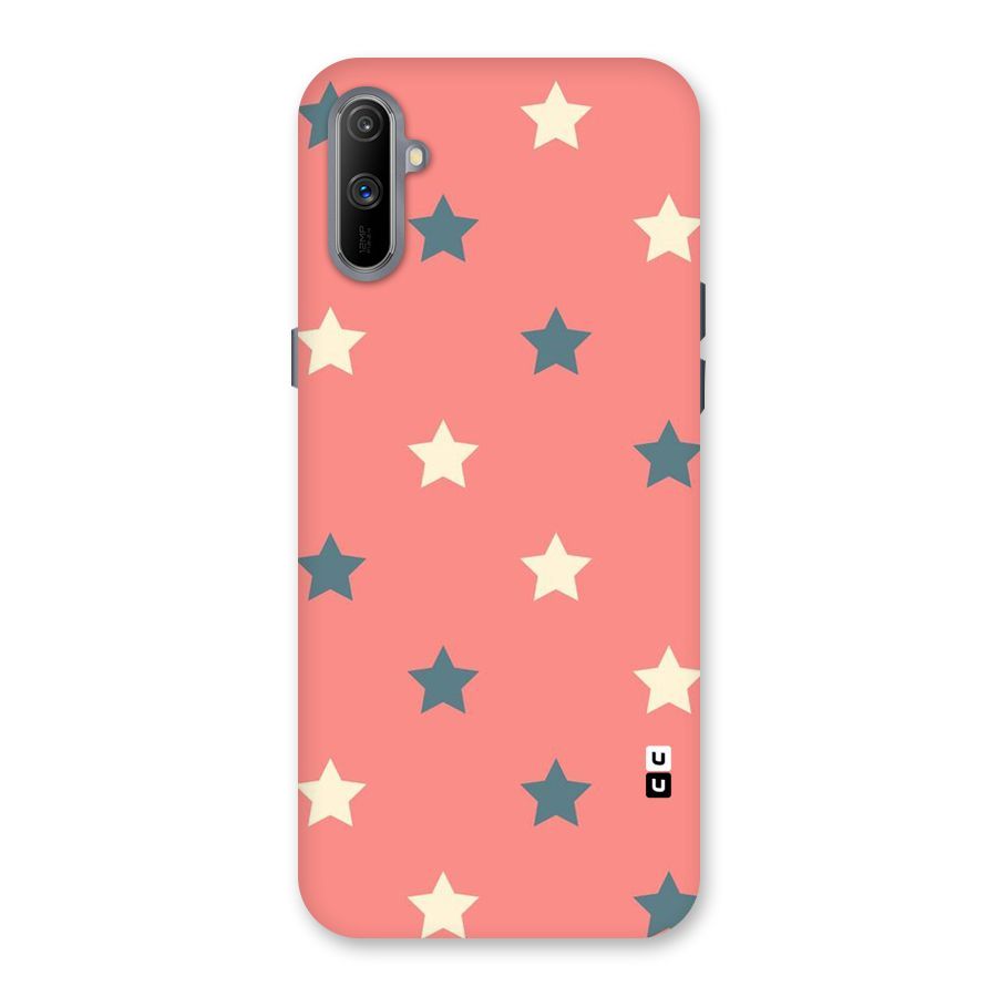 Diagonal Stars Back Case for Realme C3