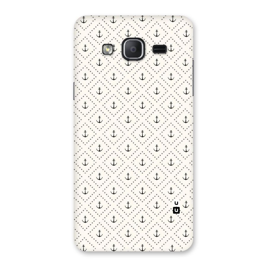 Diamond Anchor Design Back Case for Galaxy On7 2015