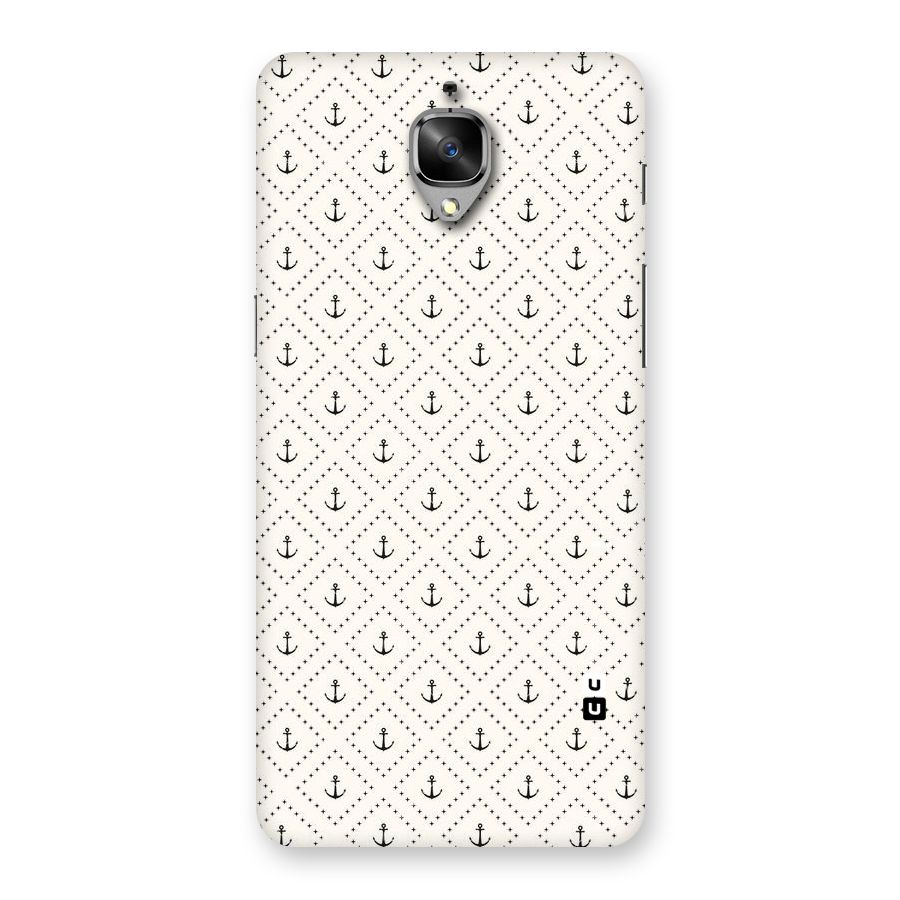 Diamond Anchor Design Back Case for OnePlus 3T