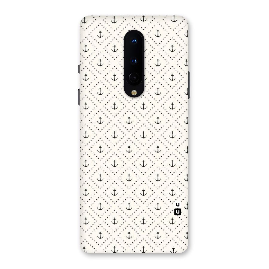 Diamond Anchor Design Back Case for OnePlus 8