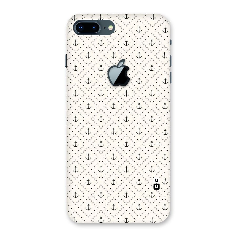Diamond Anchor Design Back Case for iPhone 7 Plus Apple Cut