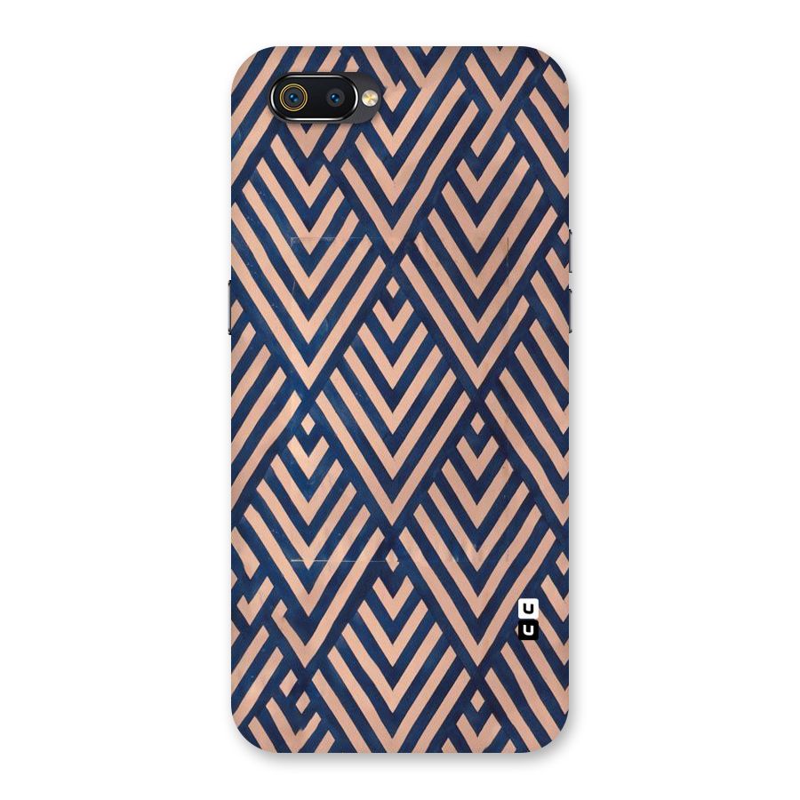 Diamond Blues Back Case for Realme C2