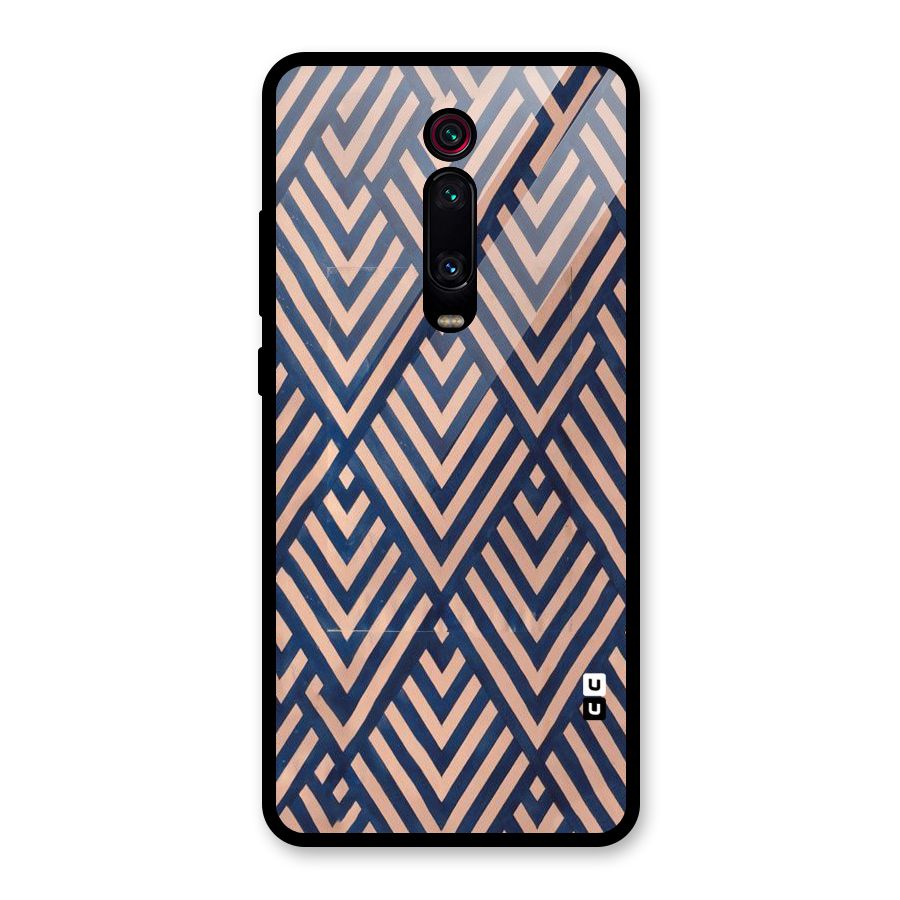 Diamond Blues Glass Back Case for Redmi K20 Pro