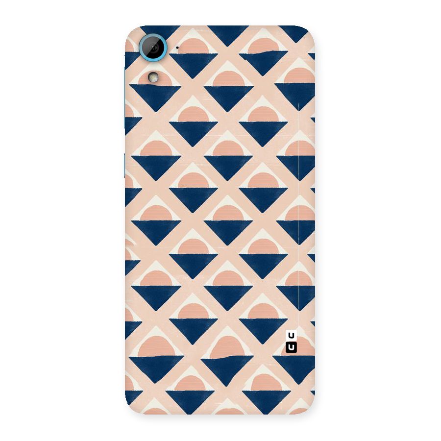 Diamond Circle Pattern Back Case for HTC Desire 826
