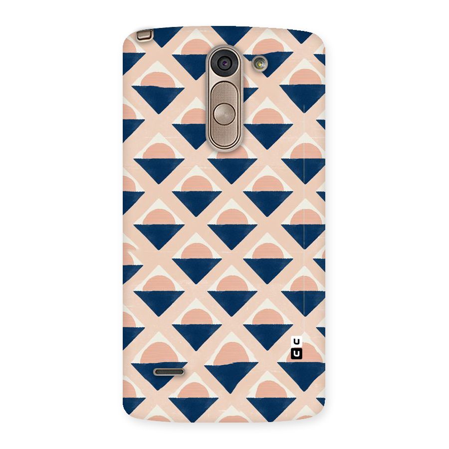 Diamond Circle Pattern Back Case for LG G3 Stylus