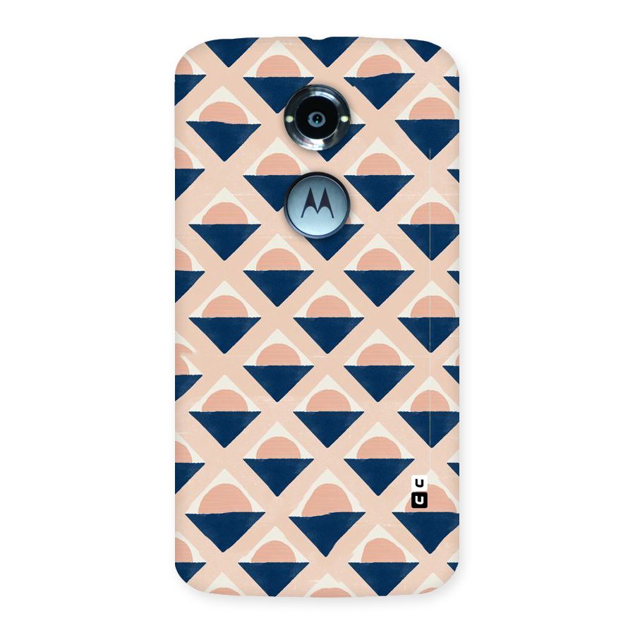 Diamond Circle Pattern Back Case for Moto X 2nd Gen