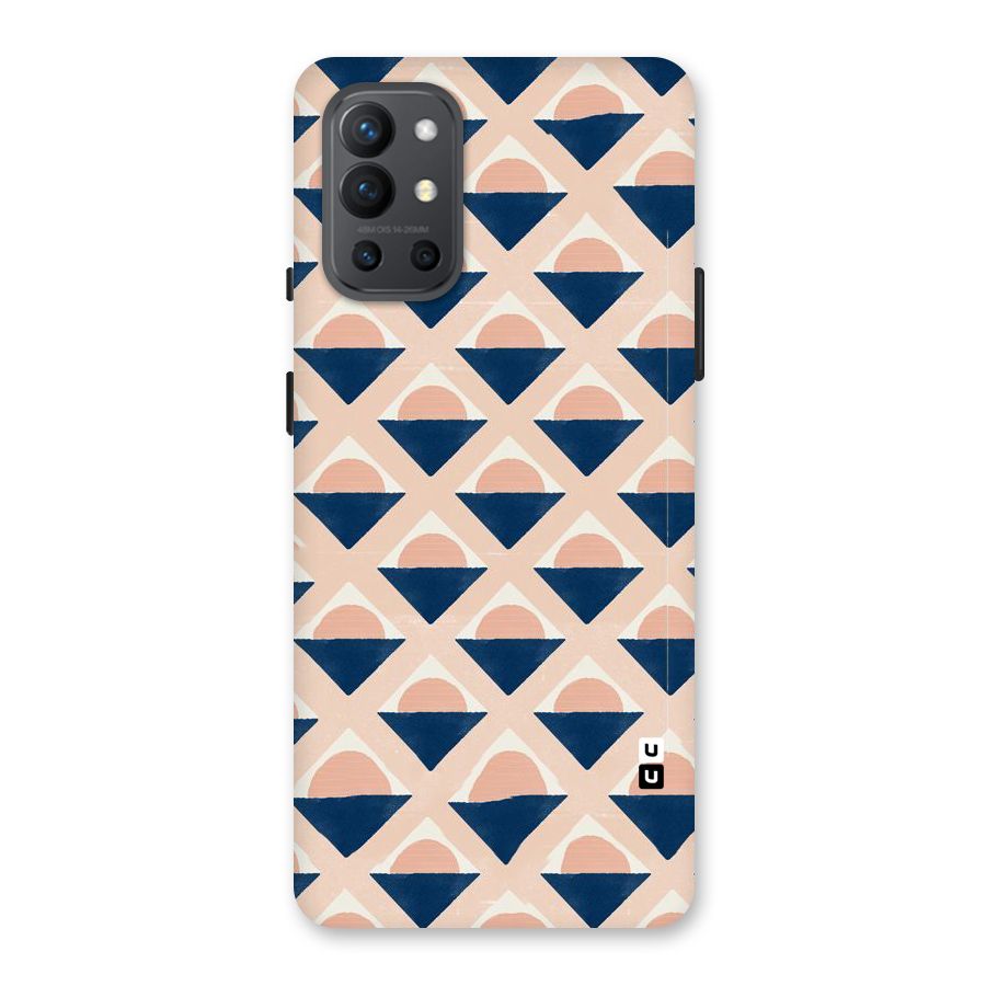 Diamond Circle Pattern Back Case for OnePlus 9R