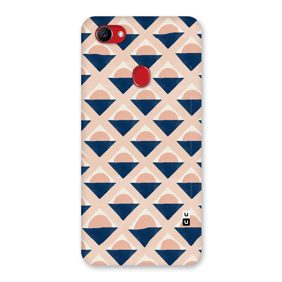 Diamond Circle Pattern Back Case for Oppo F7