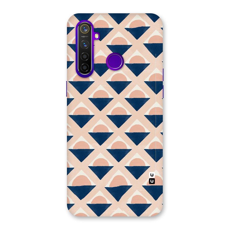 Diamond Circle Pattern Back Case for Realme 5 Pro